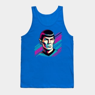 Mr. Spock - South Beach Colors Tank Top